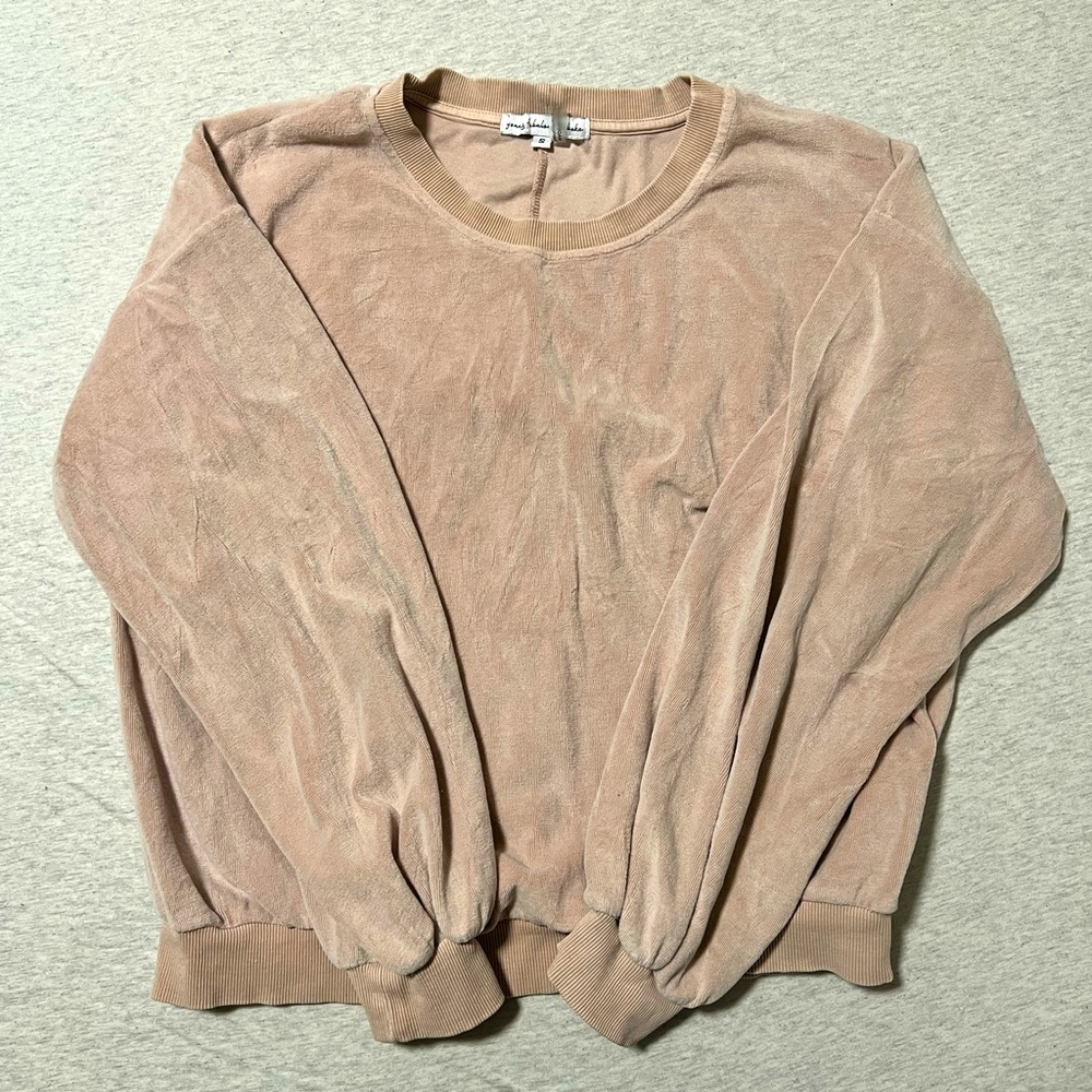 Young Fabulous and Broke velvet sweater